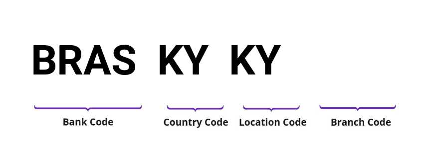 SWIFT / BIC BRASKYKY