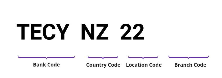 SWIFT / BIC TECYNZ22